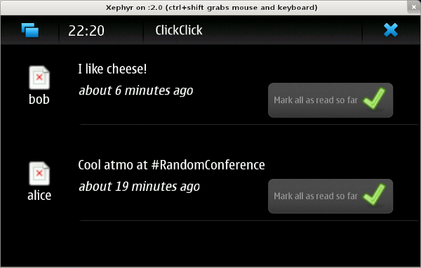 Initial maemo version