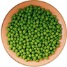 Plate of peas